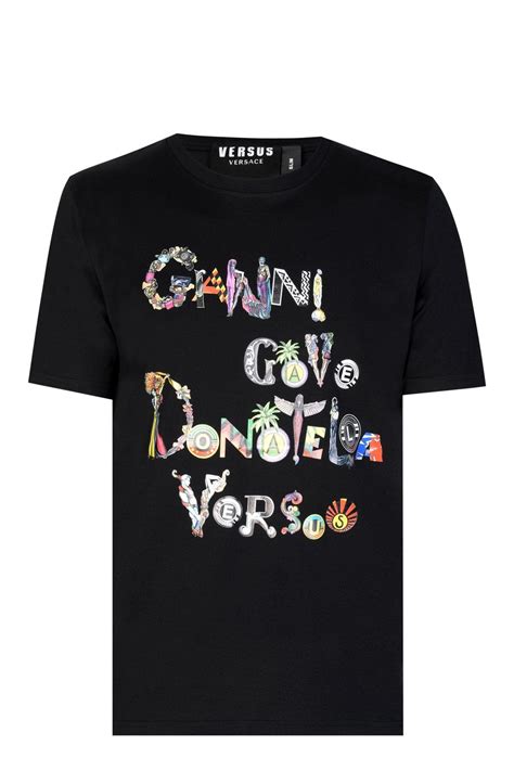 t shirt versace multicolor|gianni versace t shirt.